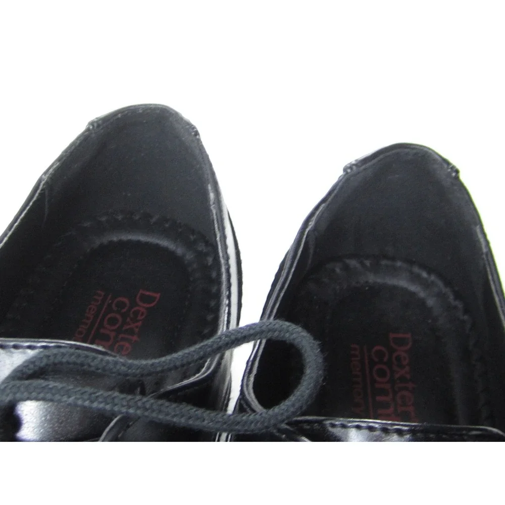 Dexter Oxford Men's Black Comfort Memory Foam Dress Shoes Size‎ 7.5 New